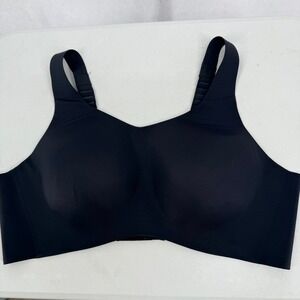Knix Womens Size 8 Black Wireless Full Coverage Comfort Bra HIBRA101